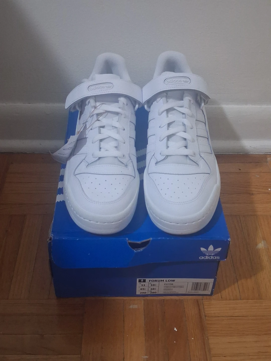 Adidas Forum Low White Sneakers