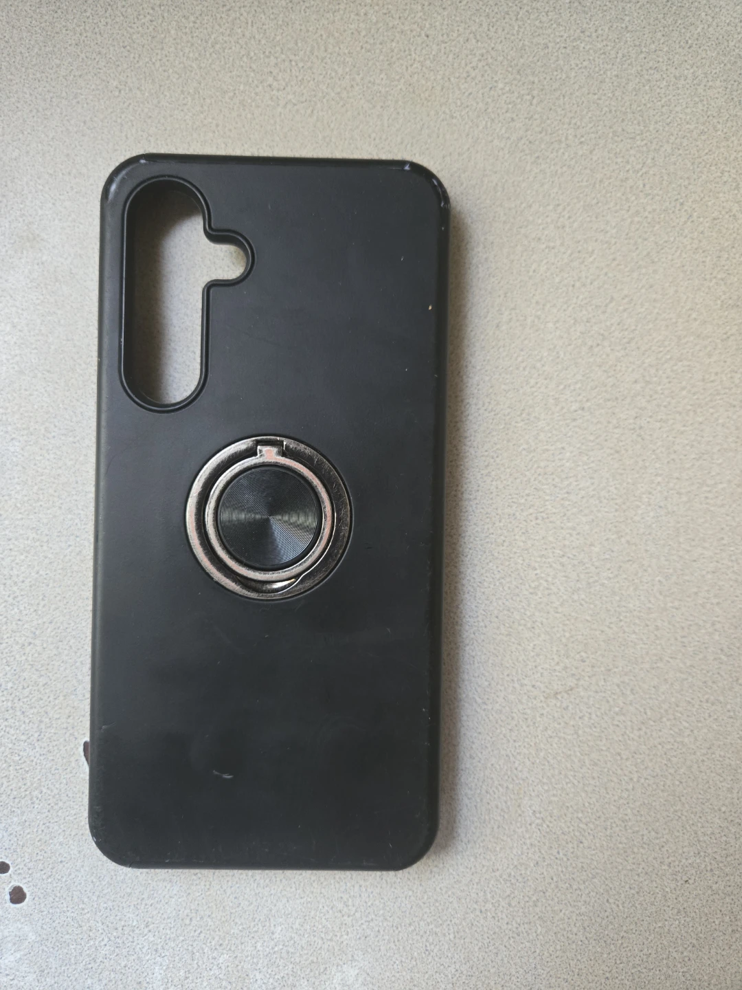 Black Smartphone s24 fe. Case with Ring Stand - photo 4