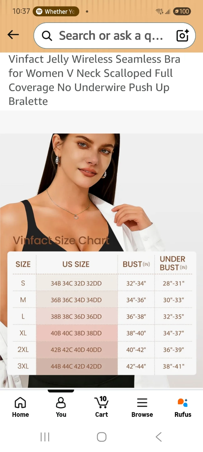 Vinfact Jelly Wireless Seamless Bra - photo 2