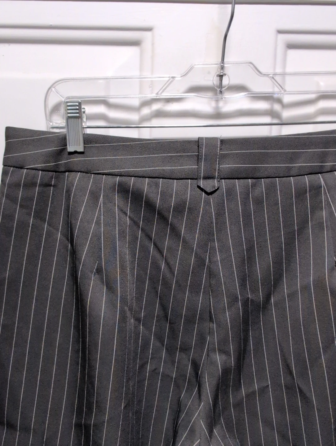 Grey Pinstripe Trousers - photo 5