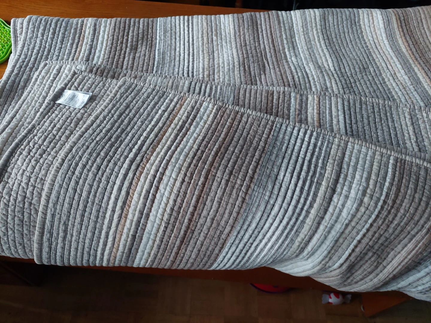 Martha Stewart Collection Striped Quilt
