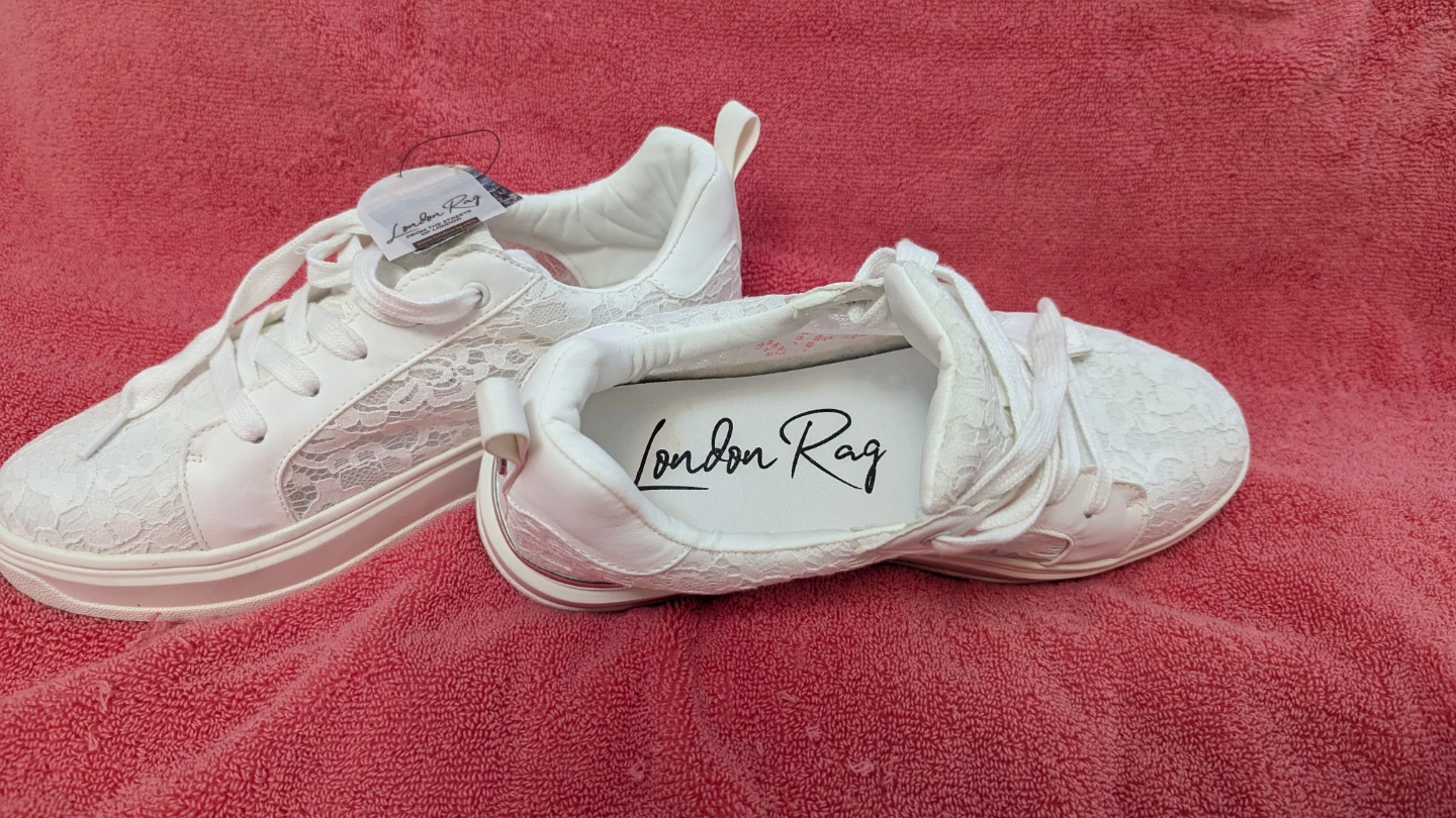 London Rag White Lace Sneakers - photo 3