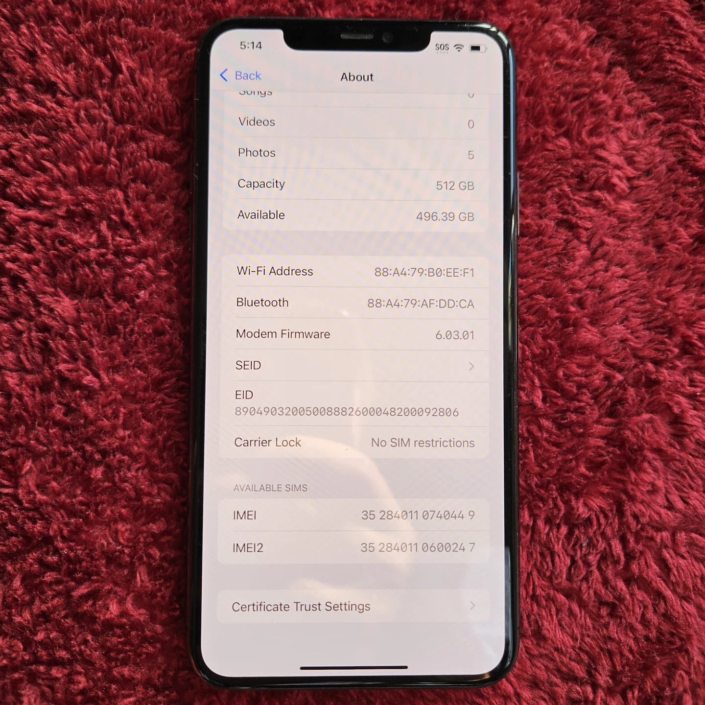 iPhone 11 Pro Max 512GB %100BH - photo 4