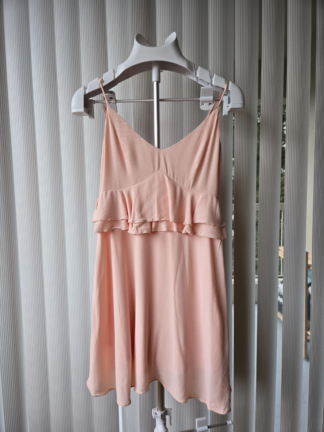 Wildfire Pink Ruffle Dress - Size Small