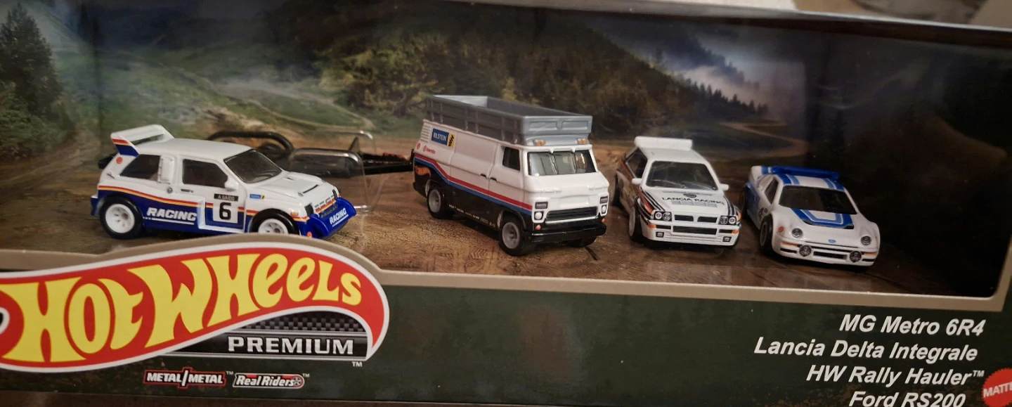 Hot Wheels Premium Rally Giants Set