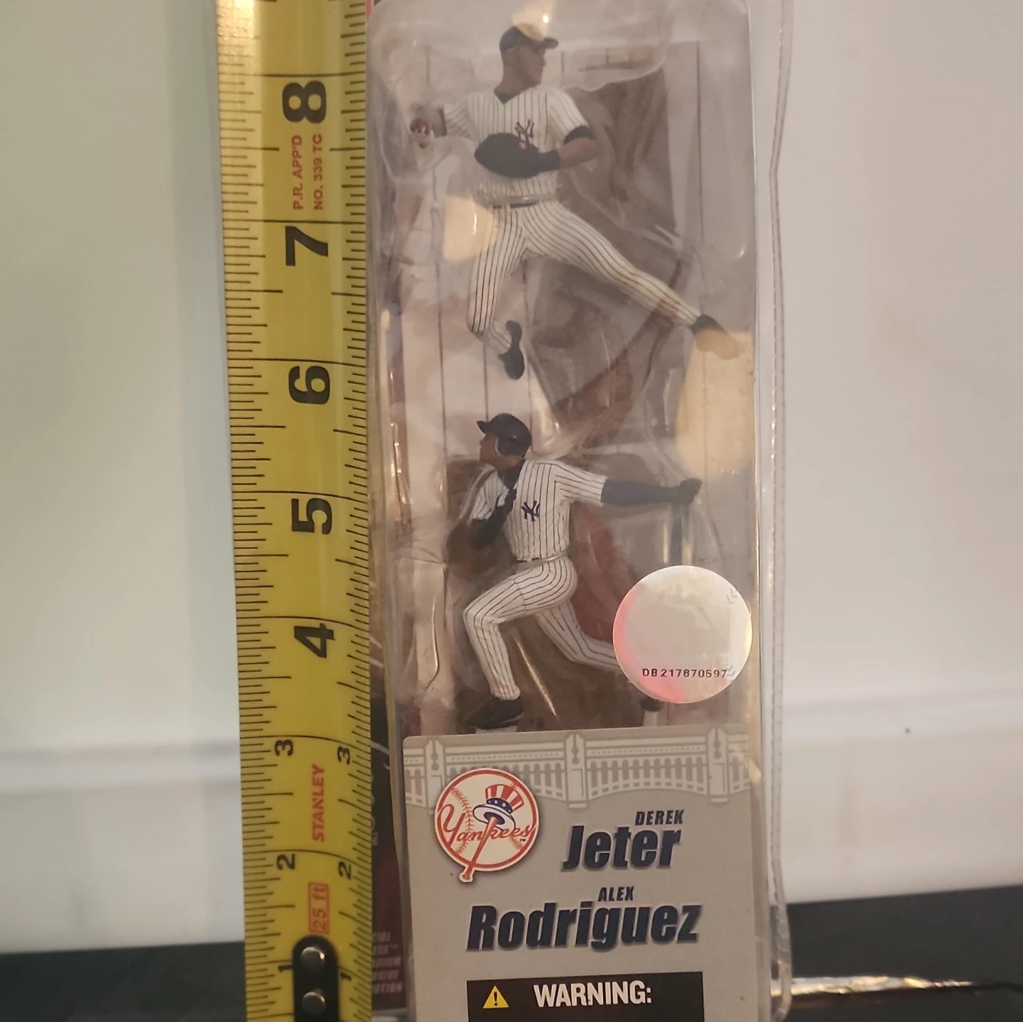 McFarlane Toys New York Yankees Derek Jeter Alex Rodriguez - photo 3