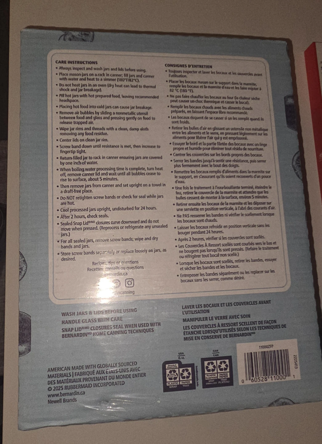 Bernardin Wide Mouth Mason Jars 500ml (12 Pack) - photo 3