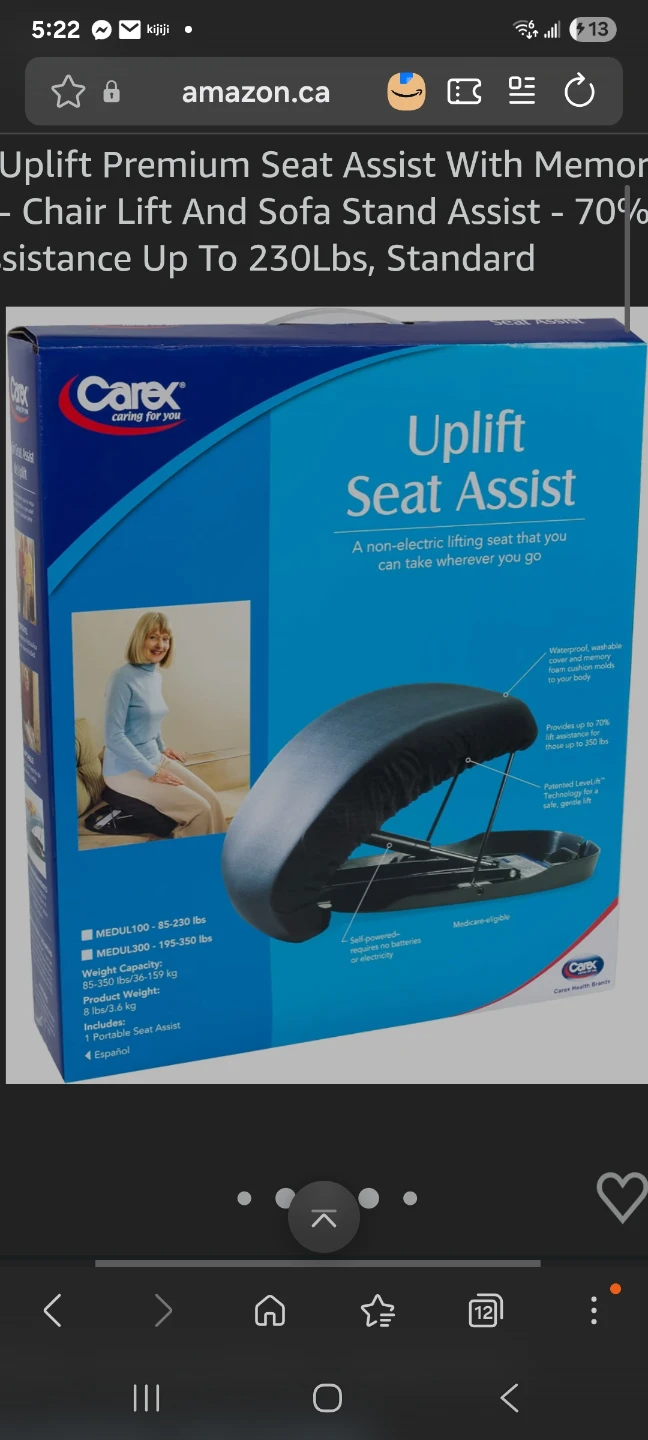 Uplift Seat Assist with Memory Foam brand new - photo 5