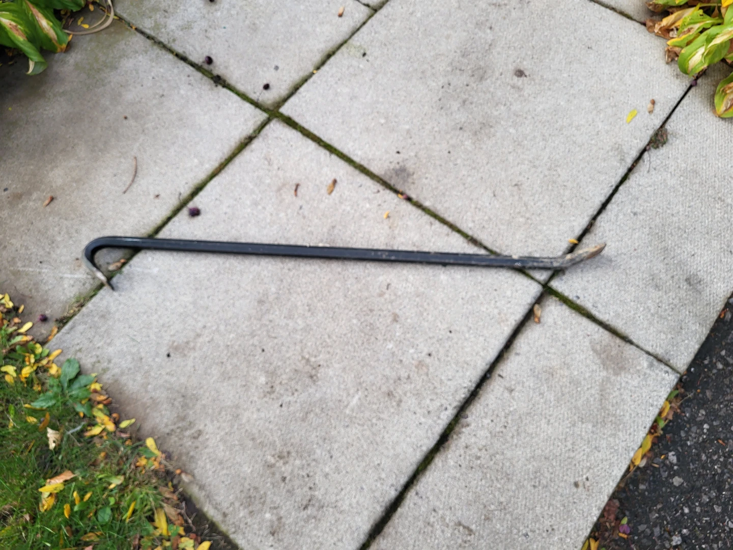 35-inch steel wrecking crowbar bar - photo 3