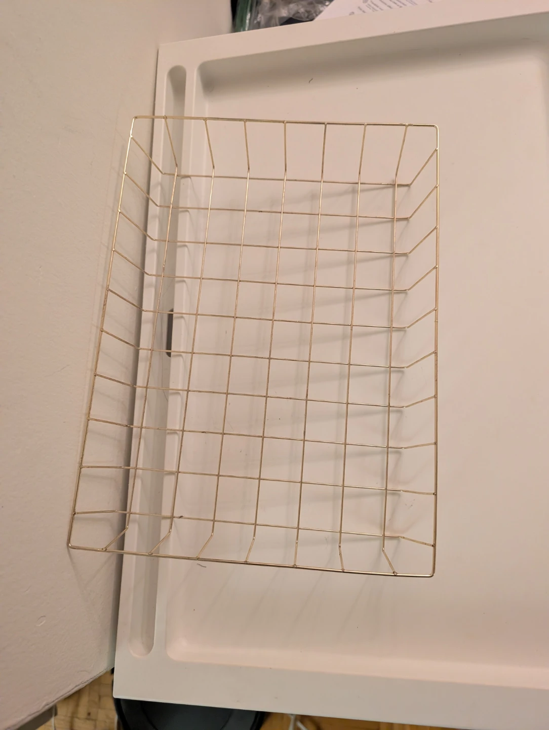Gold Wire Storage Basket - photo 2