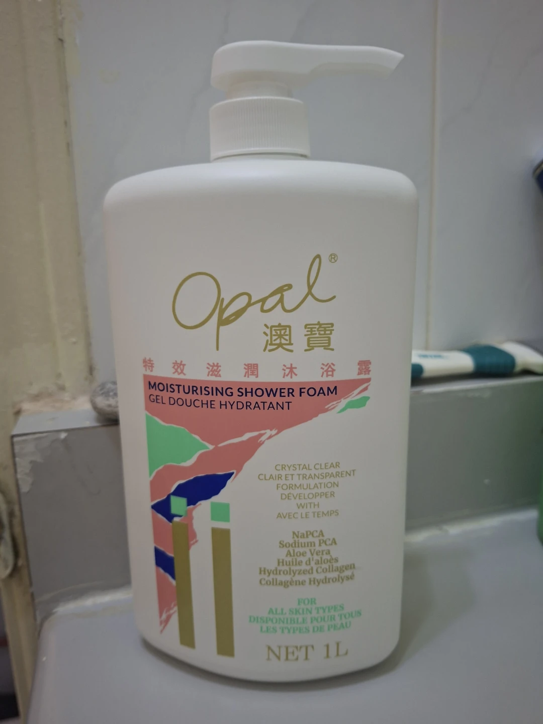 Opal Moisturising Shower Foam 1L