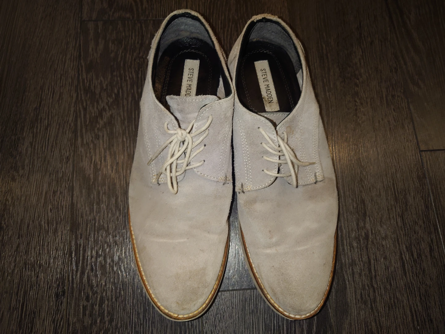 Steve Madden Alisterr Grey Shoes size 10 mens
