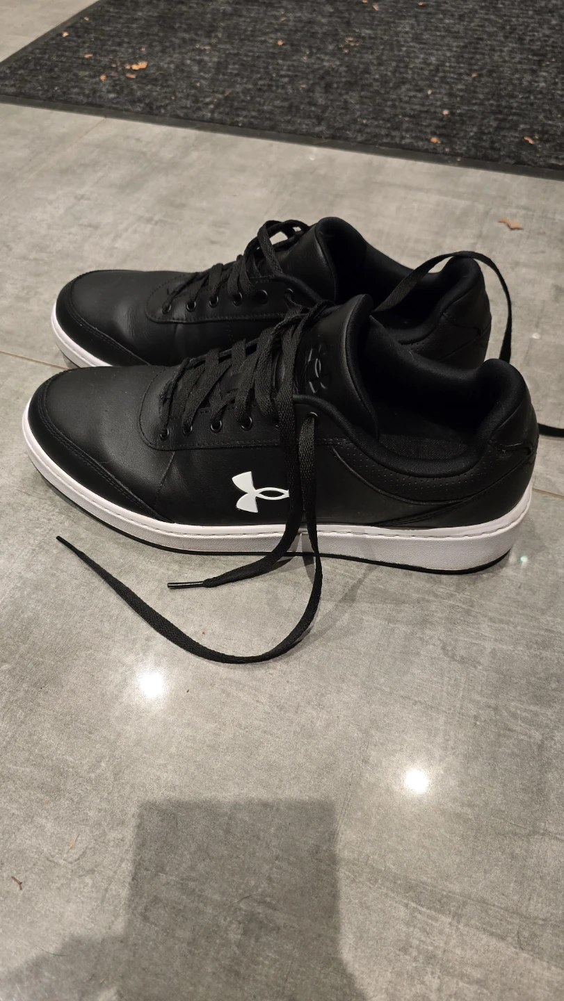 Size US 12 Under Armour Black Sneakers