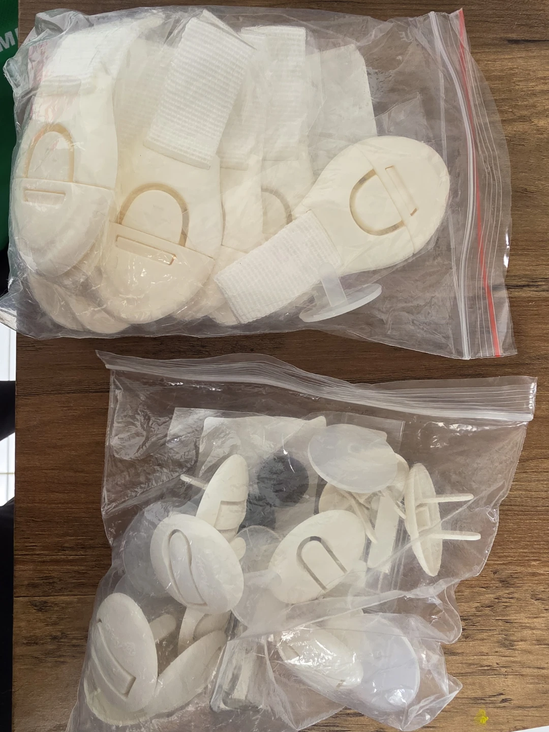Child safety cabinet locks and socket covers