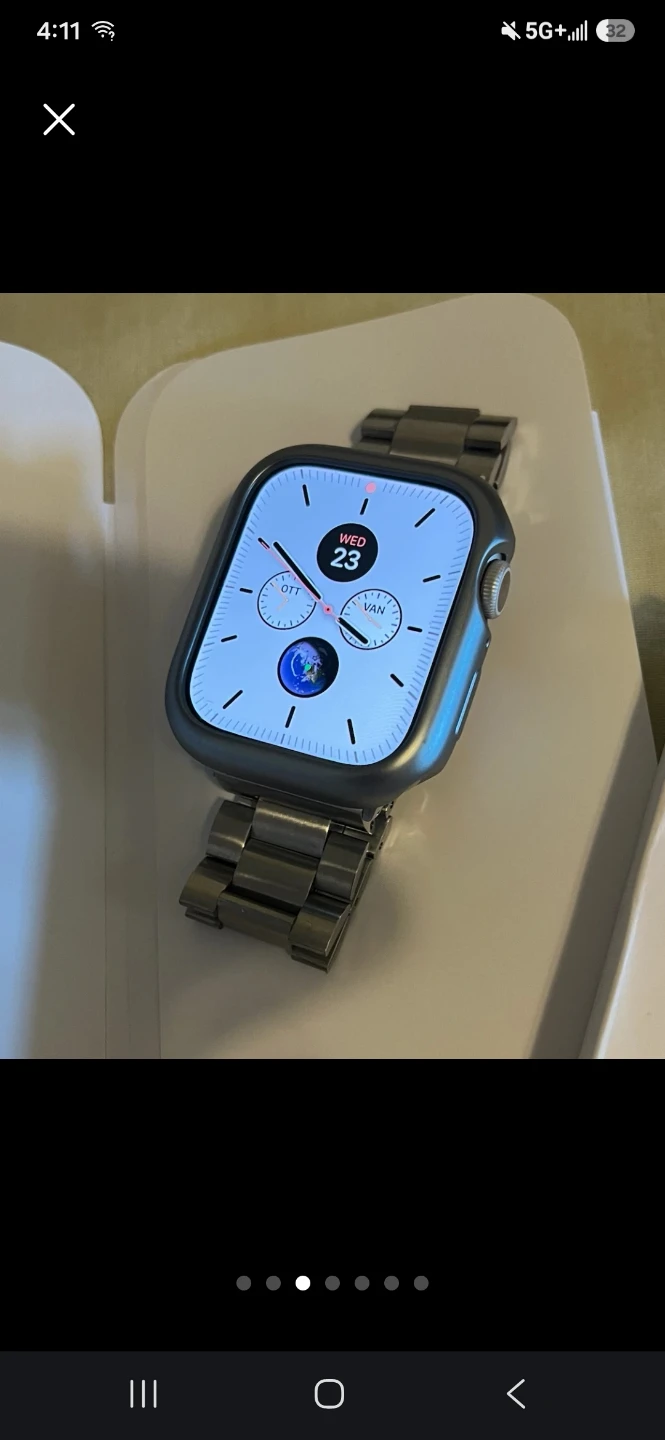 Apple Watch Series 9/ 45mm/ 64gb w/ C-Cable and Extras - photo 3