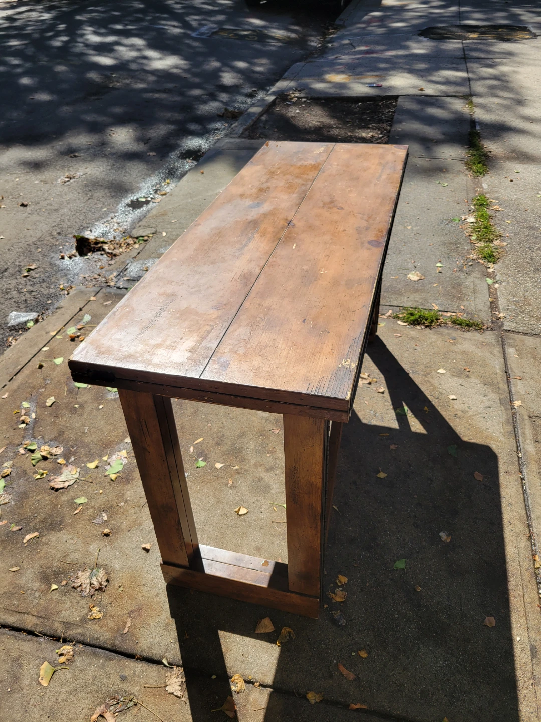 Solid Wood folding dining table - photo 3
