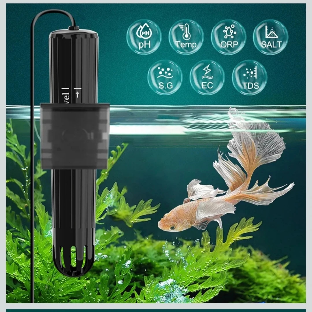 Kactöily 7-in-1 Aquarium Water Quality Monitor...Like New - photo 3