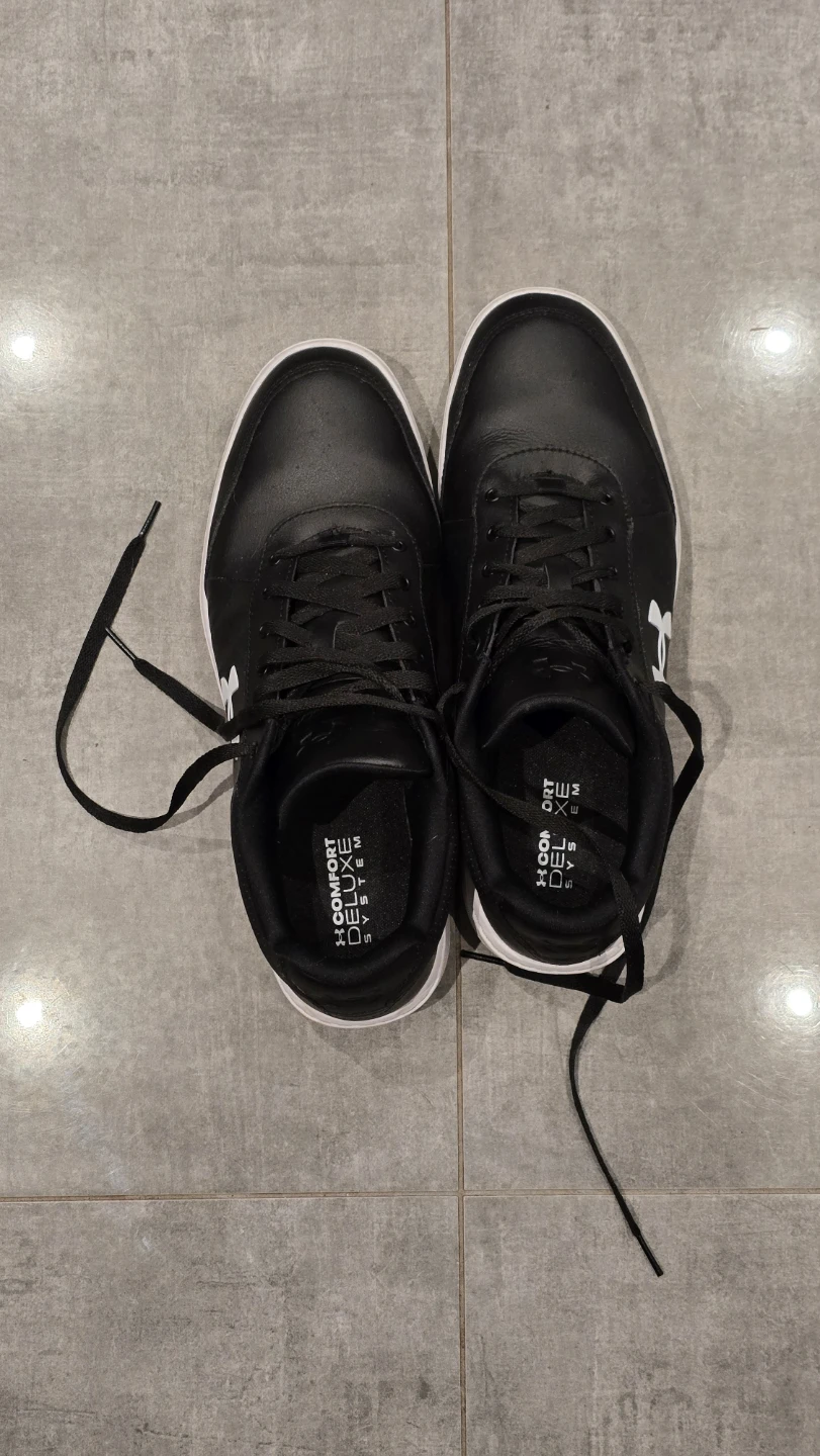 Size US 12 Under Armour Black Sneakers - photo 3