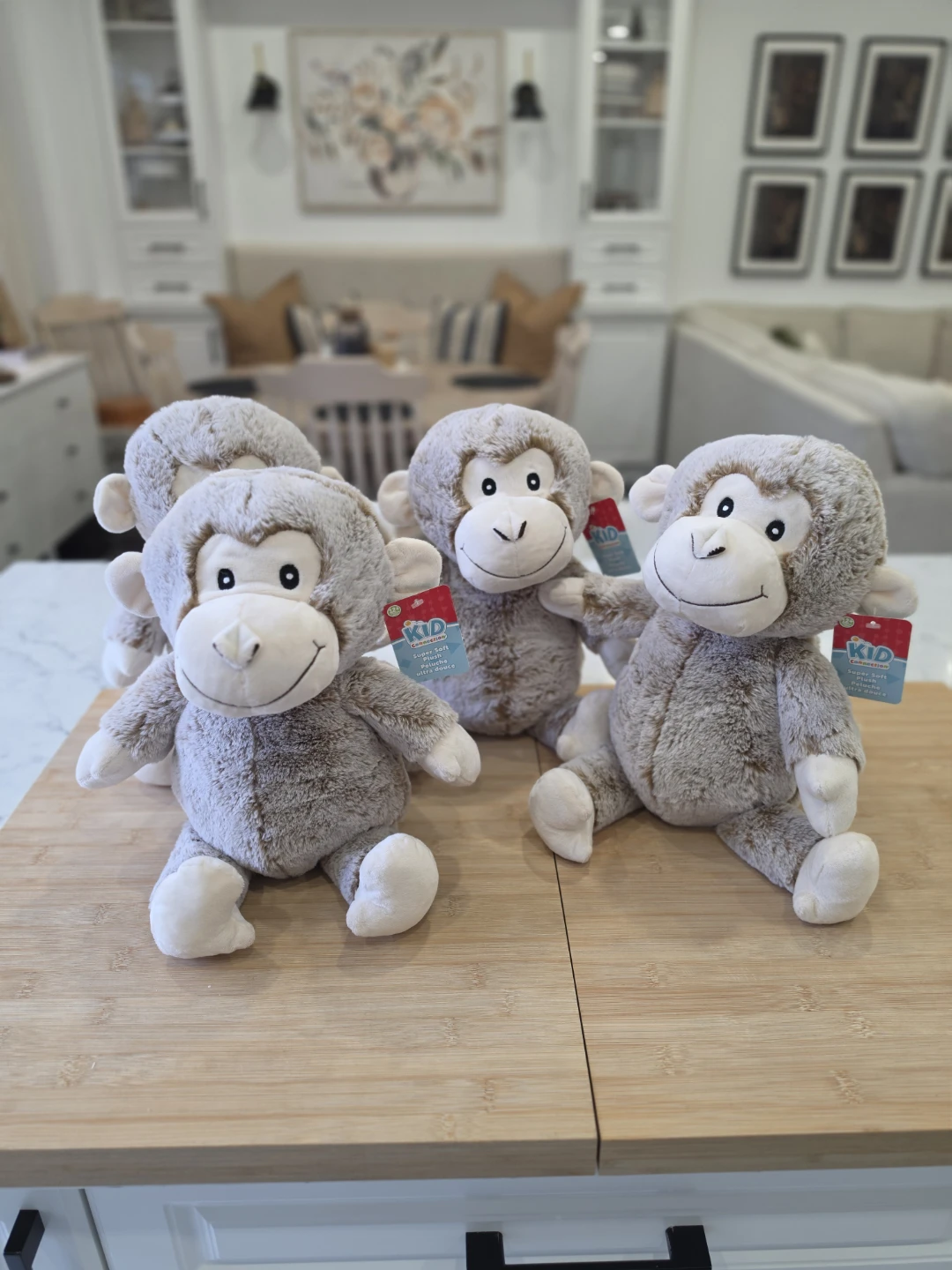 Kid Connection Super Soft Monkey Plush