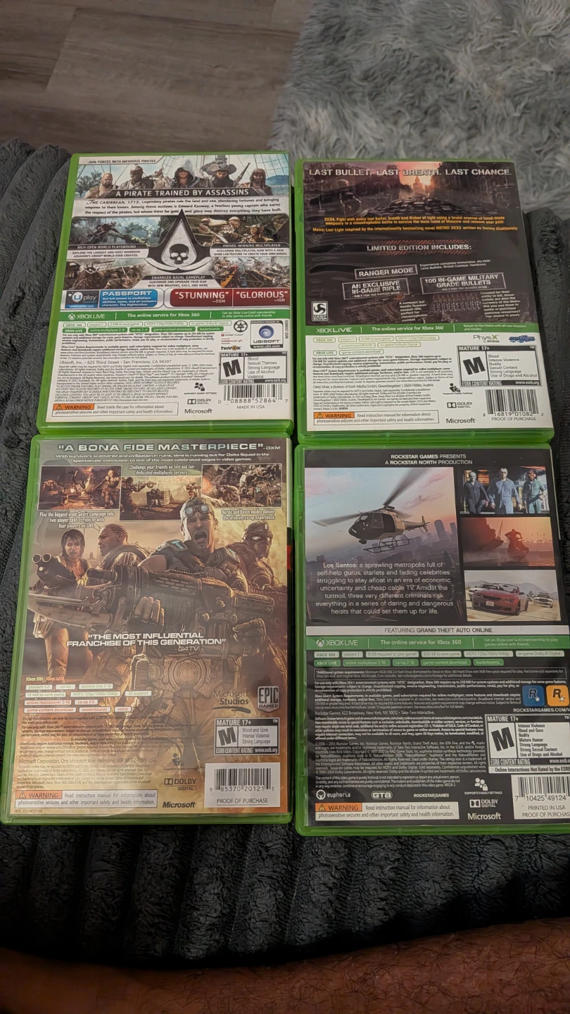 Xbox 360 Games Bundle (4 Titles) - photo 2