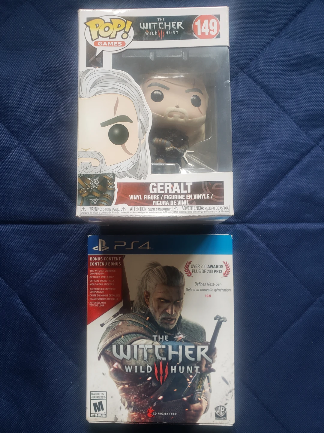 Ps4 The Witcher III Wild Hunt + Geralt Funky - photo 2