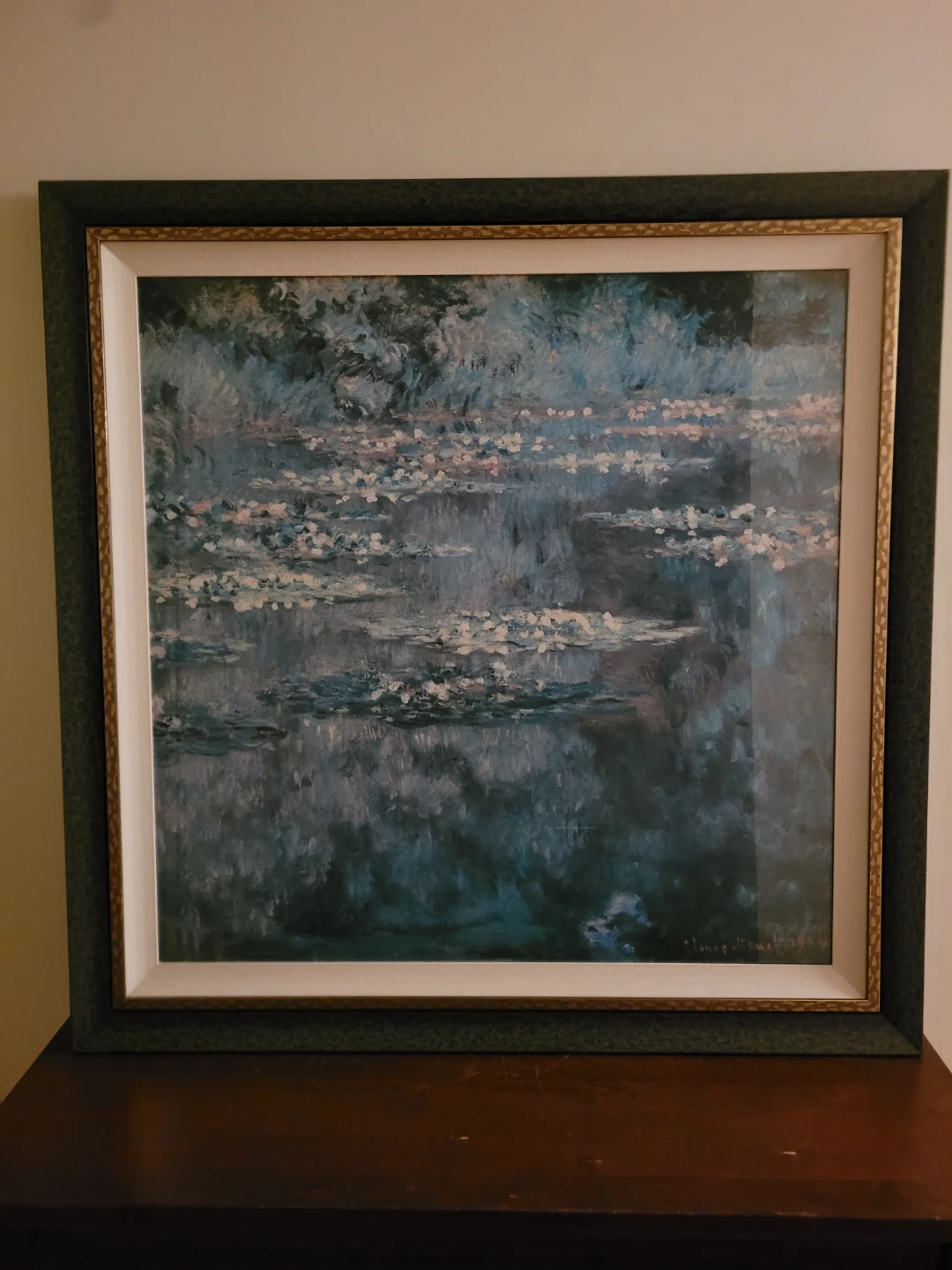 Claude Monet Water Lilies Framed Print - photo 2