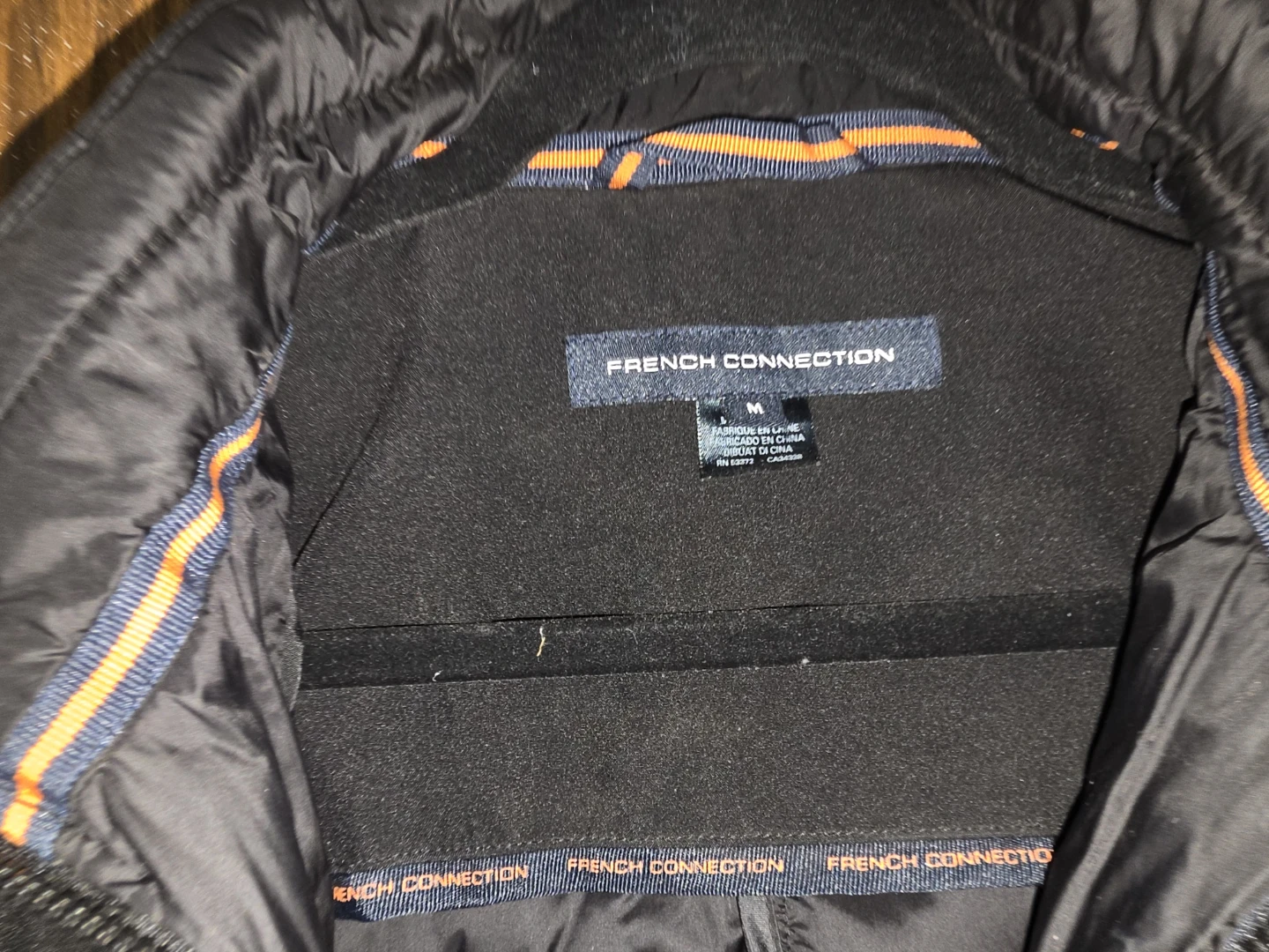French Connection black winter coat - photo 2
