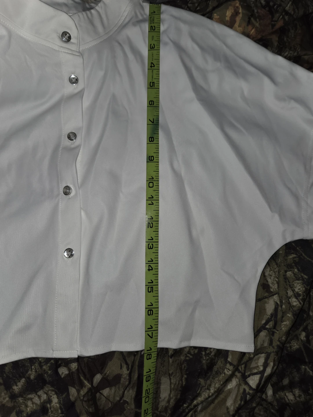 Unbranded White Cropped Top in a Ladies L - photo 5