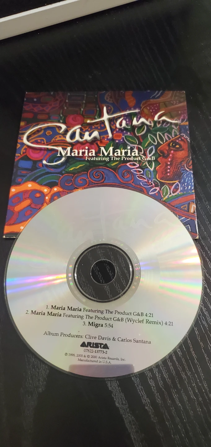 Santana Maria Maria CD Single - photo 2