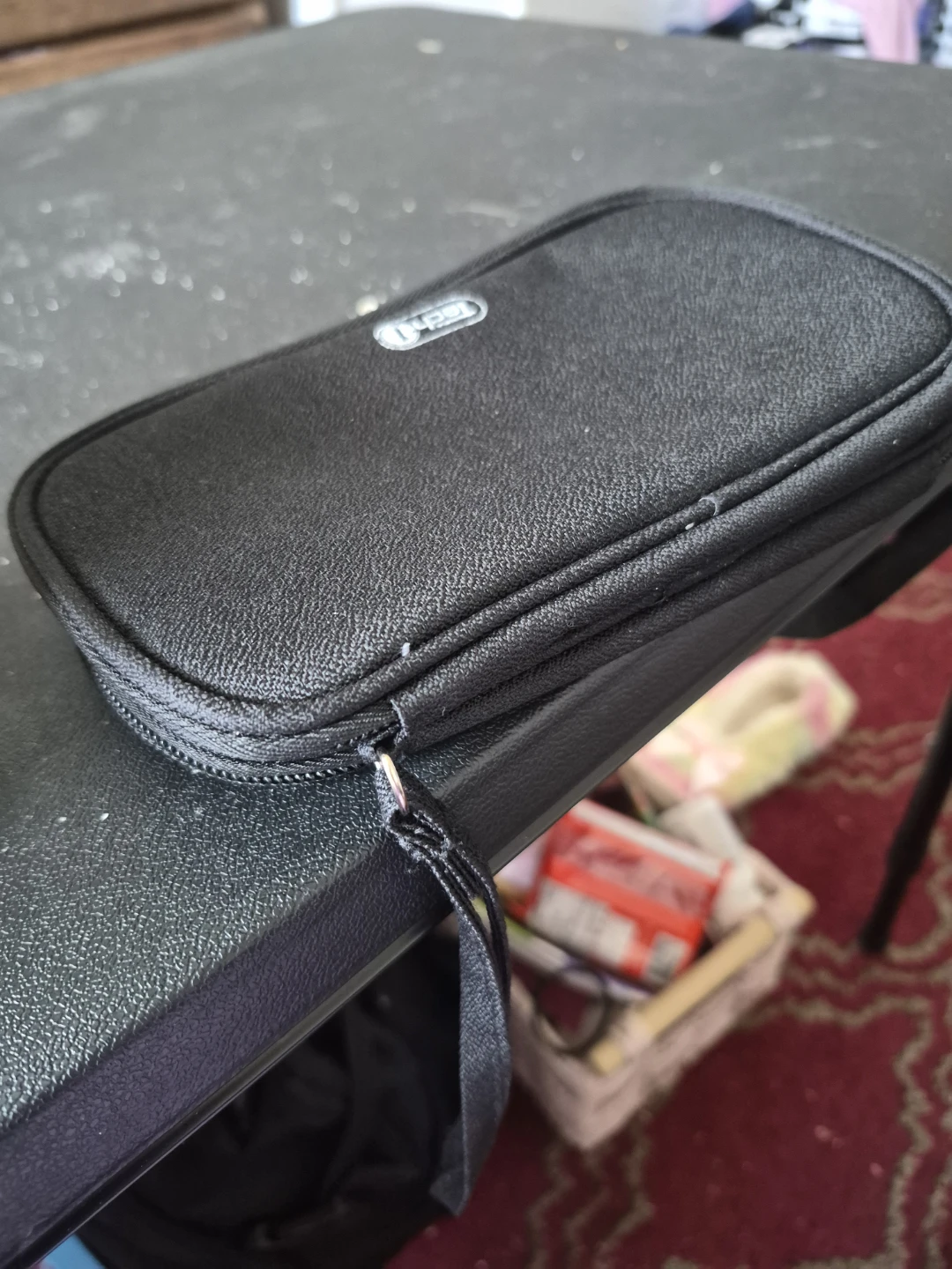 Tech1 Black Zippered Tech Accessory Case