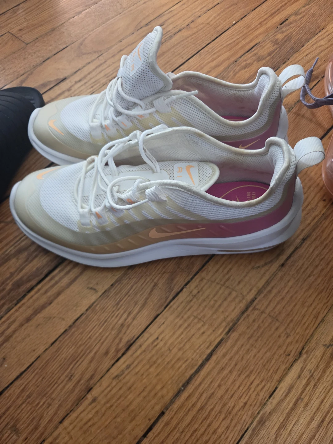 Nike Air Max Sneakers White and Pink - photo 2