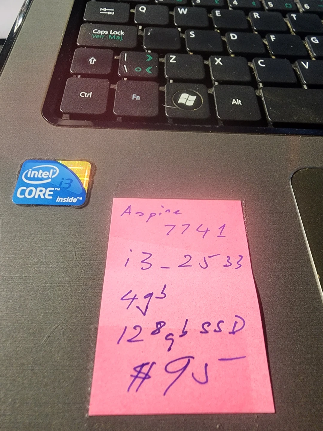 Acer Aspire 7741 Laptop - photo 2