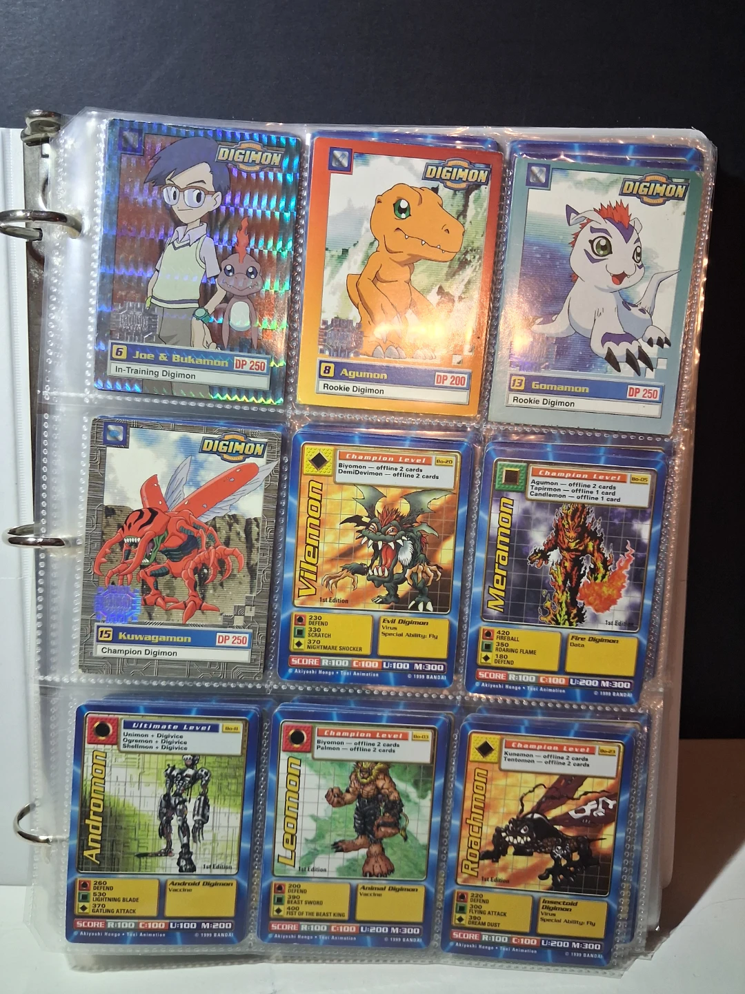 Vintage 1999 Digimon Card Collection