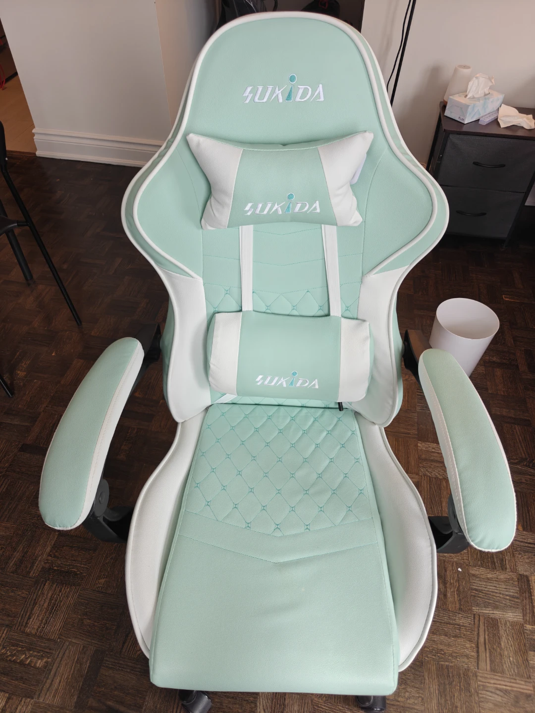 Sukida Mint Green Gaming Chair - photo 2