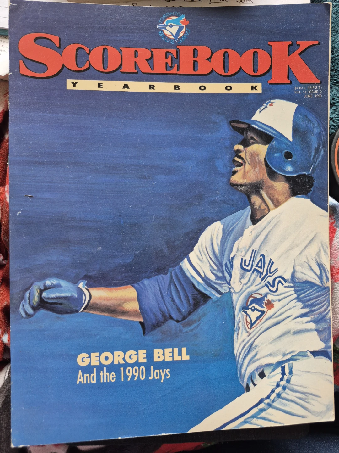 2 Vintage Toronto Blue Jays Scorebook Magazines