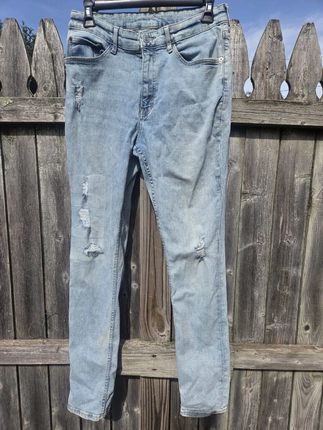 H&M Light Wash Skinny Fit Jeans