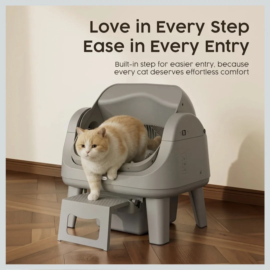 Pivot Self-Cleaning Cat Litter Box - photo 4