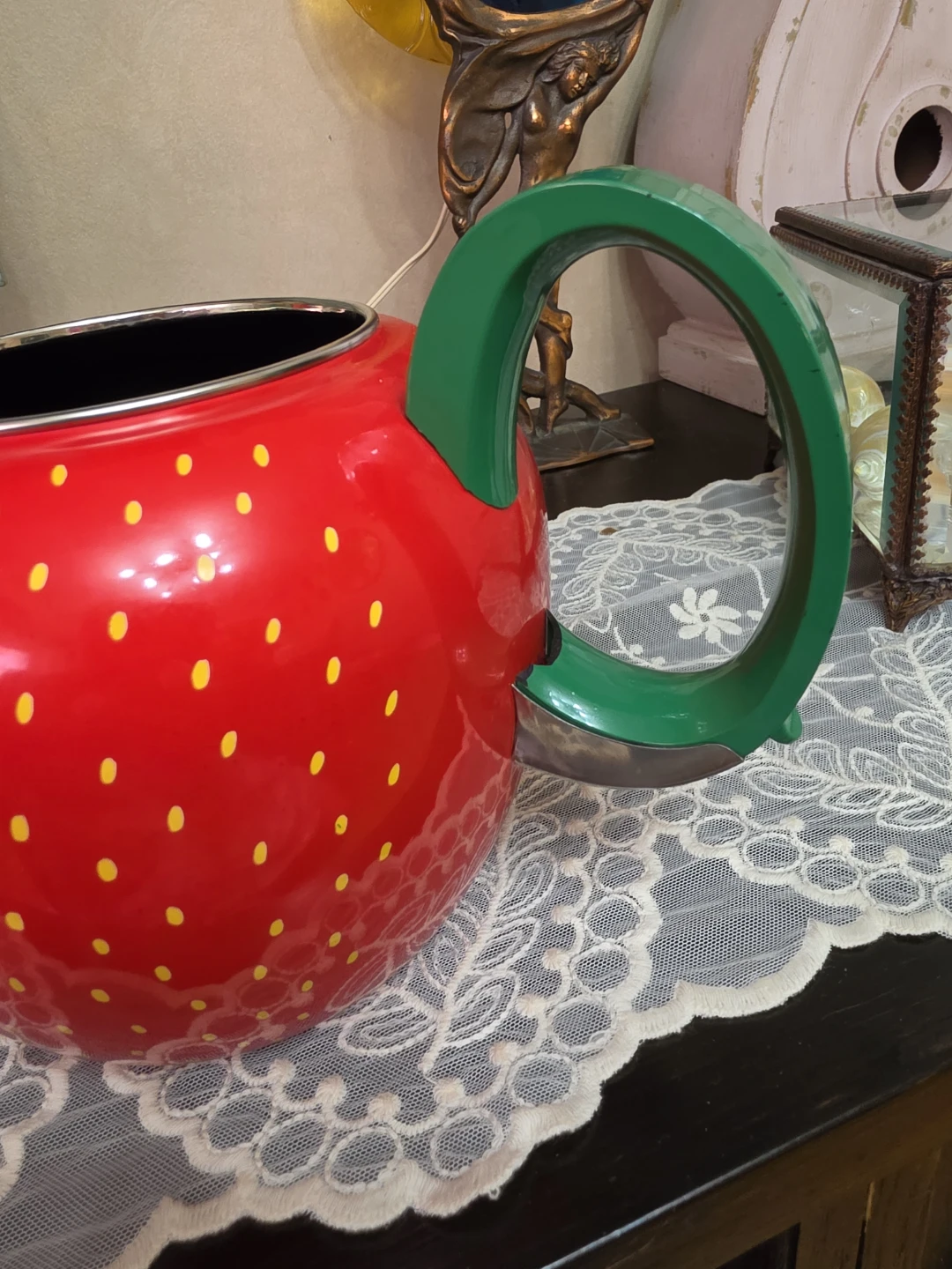 Copco Strawberry Pattern Stovetop Kettle - photo 5