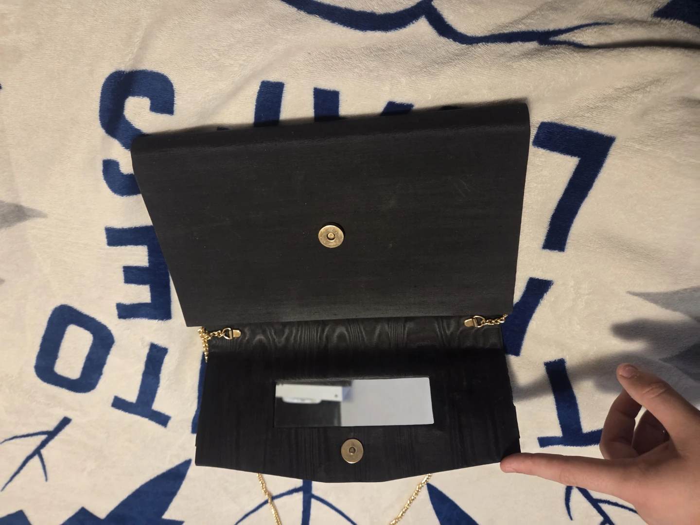 Vintage Ca.Gi. Black Clutch Bag - photo 2