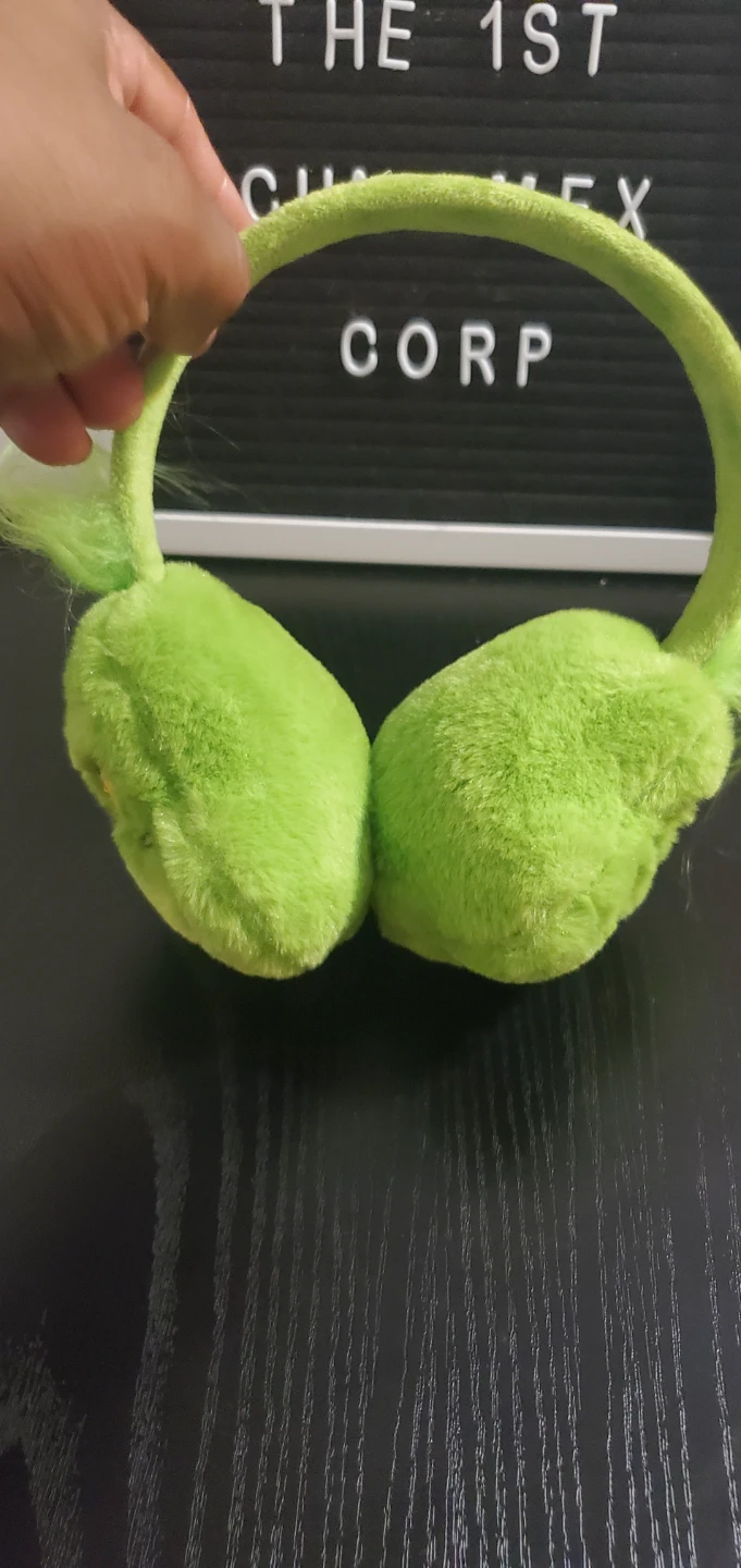 The Grinch Plush Earmuffs - photo 3