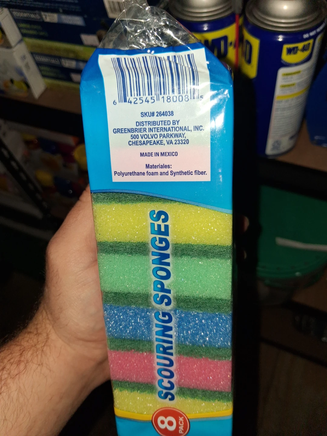 Scrub Buddies Scouring Sponges 8 Pack - photo 2
