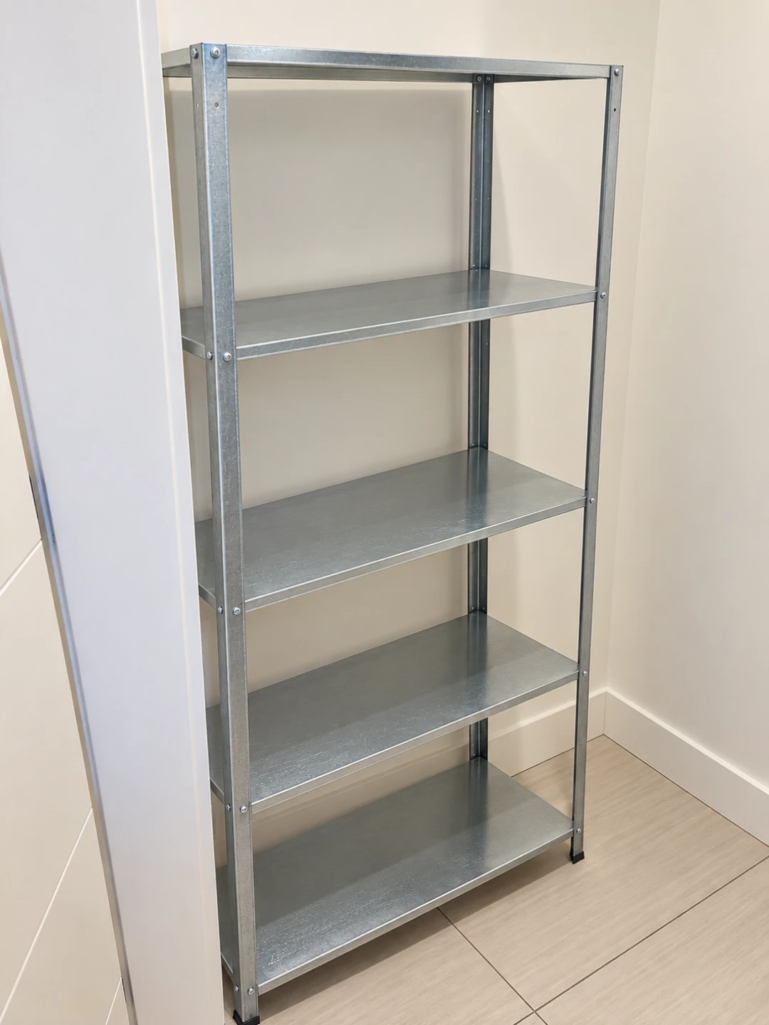Galvanized Steel 5-Shelf Storage Unit - photo 2
