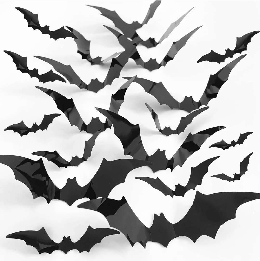 3D bat Sticker for Halloween Decoration - photo 2