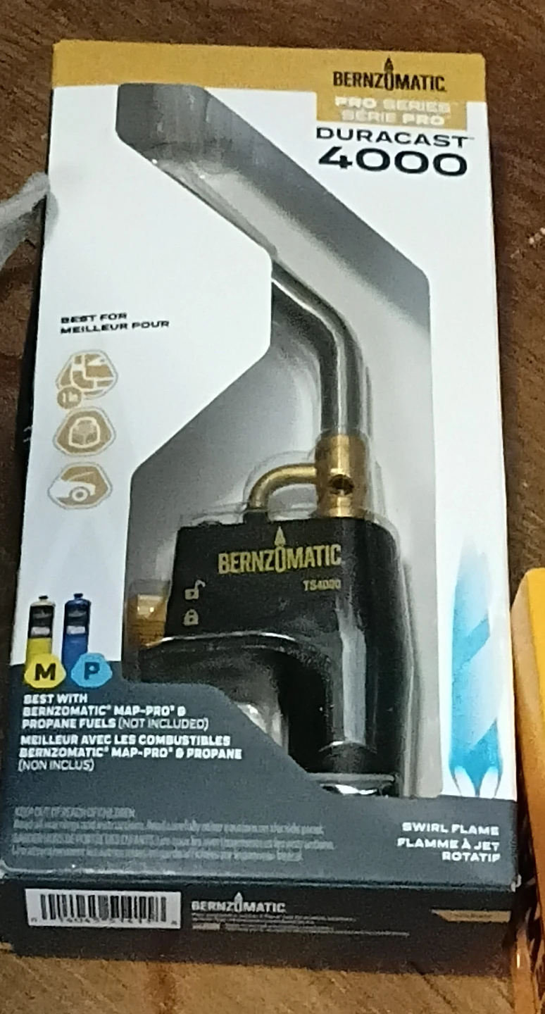 Bernzomatic TS4000 Pro Series Duracast Torch
