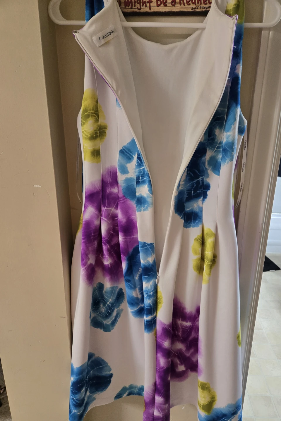 Calvin Klein Floral Sleeveless Dress - photo 2