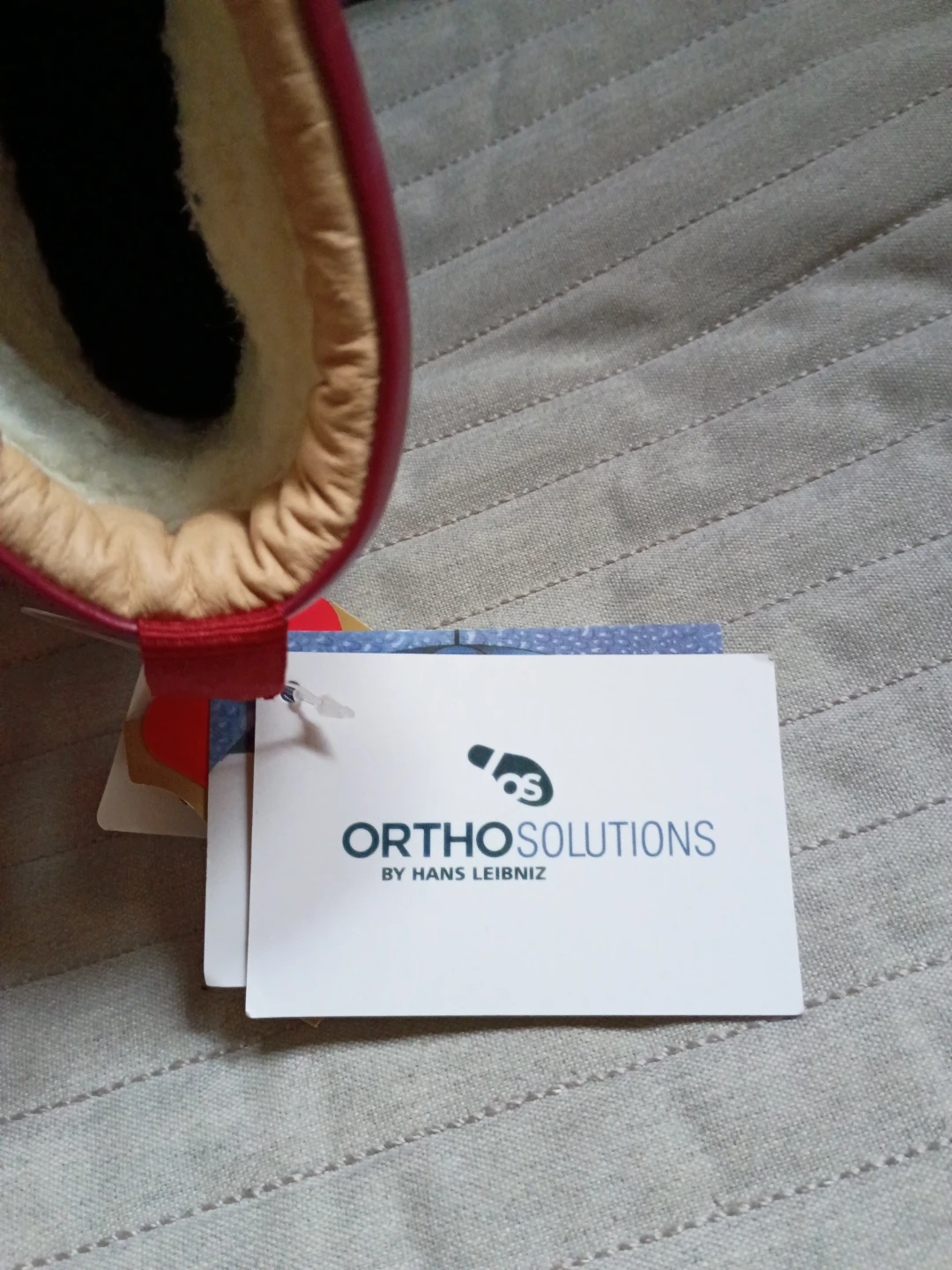Ortho Solutions by Hans Leibniz red leather boots - photo 2