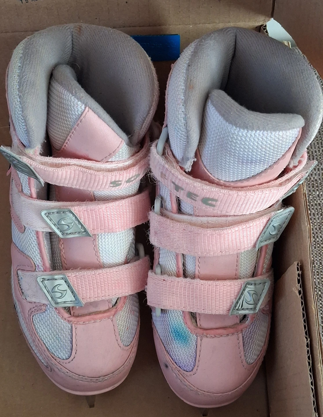 Jackson Softec Pink Ice Skates