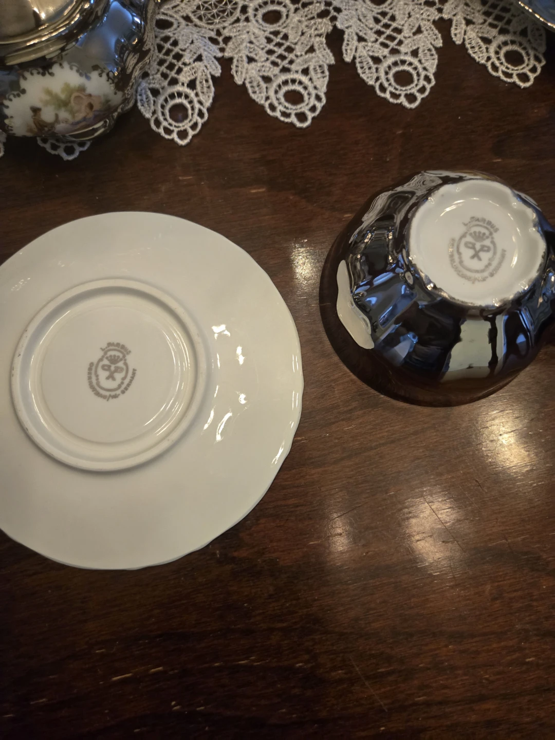 Vintage L. Parbus Germany Tea Set - photo 4