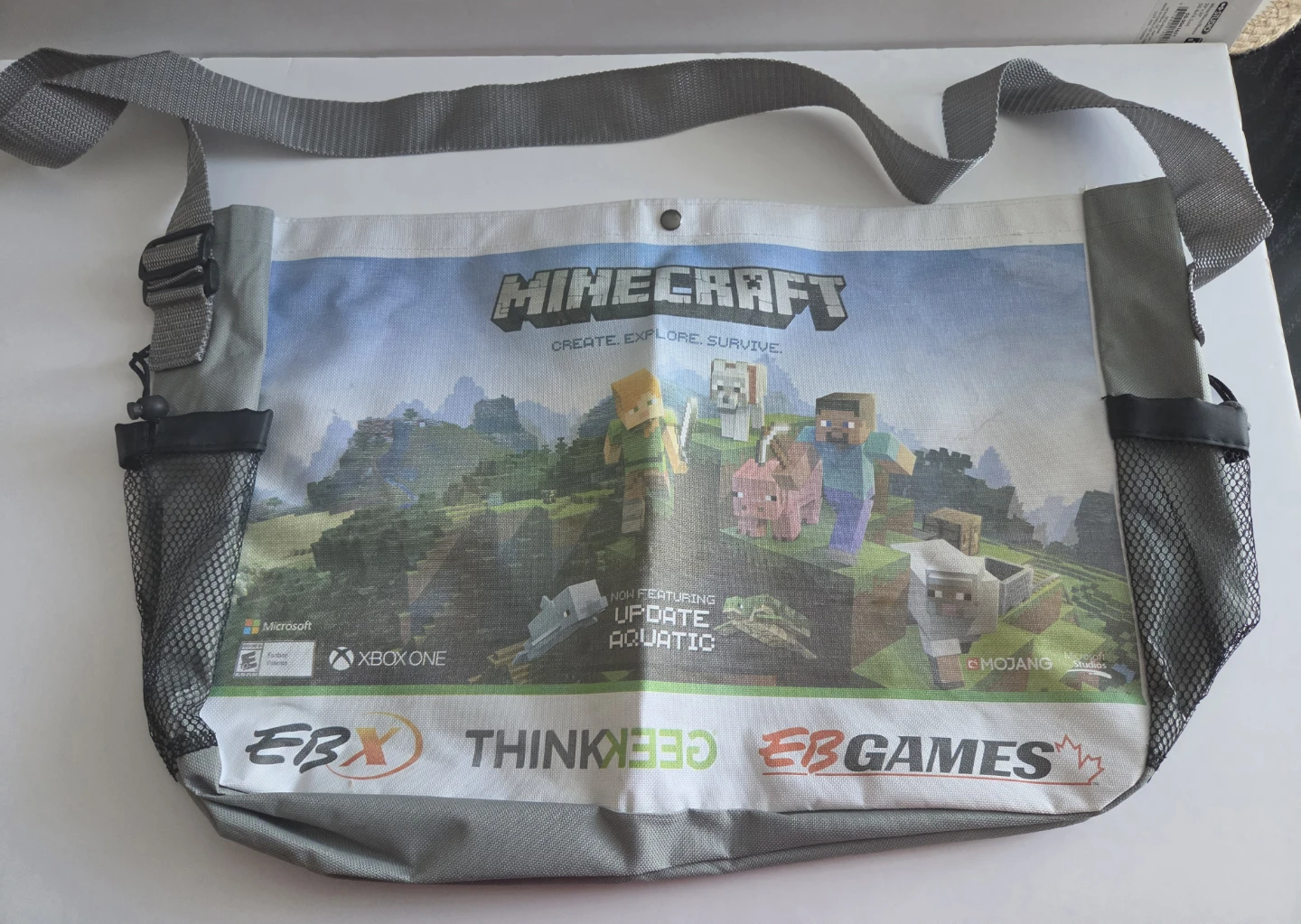 EB Games Funko Minecraft Messenger Bag