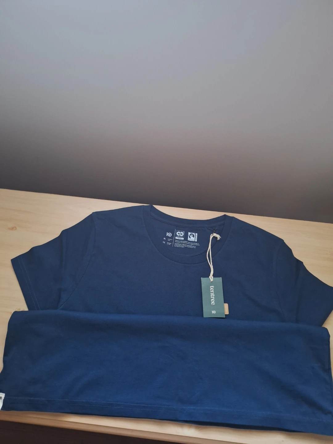 Tentree Men's T-Shirt Navy